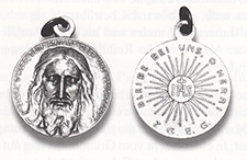 Medaille vom heiligen Antlitz Christi