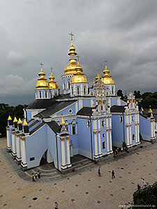 Sankt-Michaels-Kathedrale in Kiev/Ukraine, Foto: russavia, Wikimedia Commons