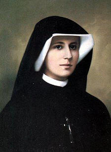 Gemälde der hl. Faustina, 19. April 2007, Quelle: www.marian.org, Wikimedia Commons